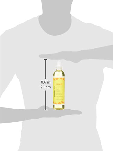 Aunt Jackie's Kids E-Blast Daily Oil for Dry Scalp, Vitamin E and Flaxseed Nourishing Scalp Remedy for Naturally Curly, Coily and Wavy Hair, 8 oz (Pack of 2)
