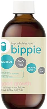 Massage + Moisture Good Growth Olive Baby Body Oil