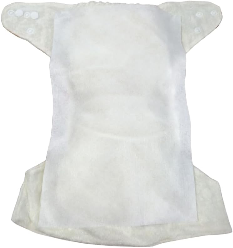 Rayon Unscent Diaper Liners- Fragance Free and Chlorine Free(4PK) 400 Count by BlueSnail(White)