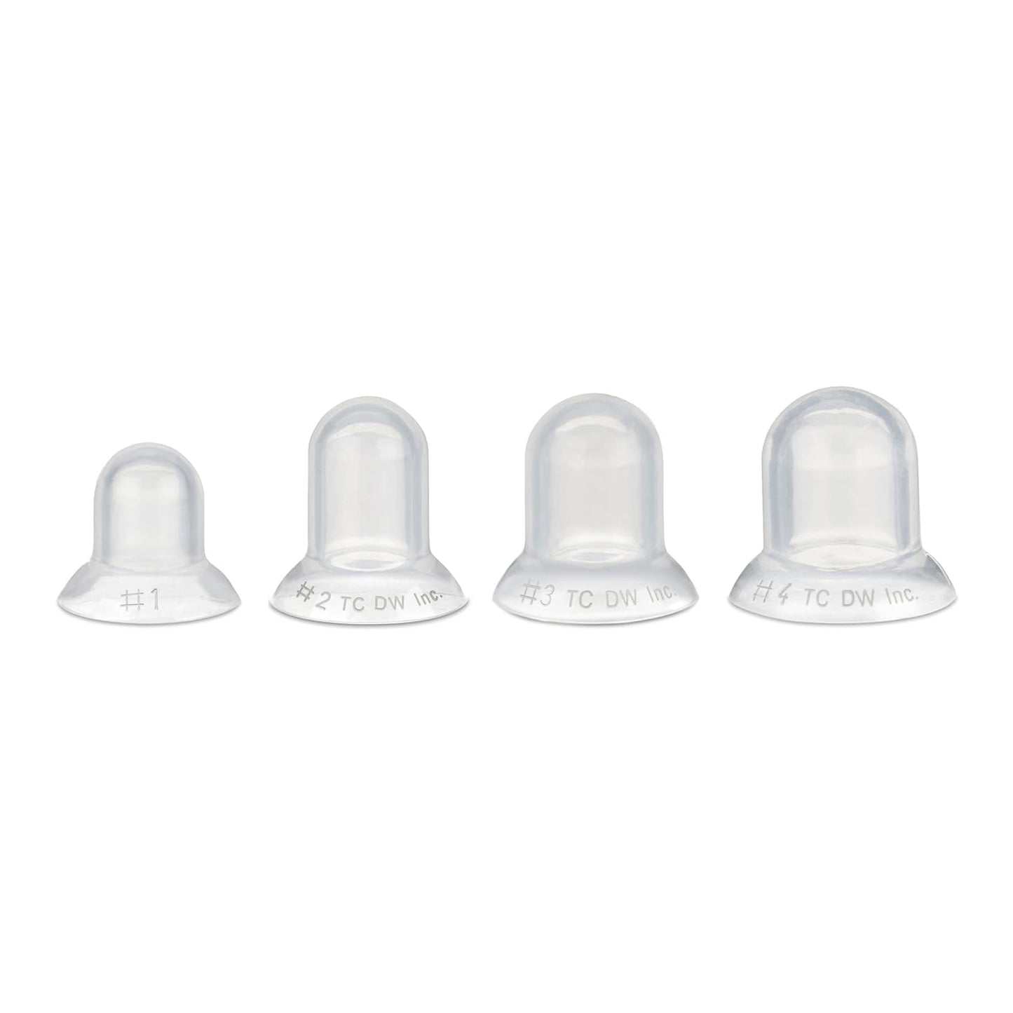 Supple Cups for Flat, Shy and Inverted Nipples (Size 4)