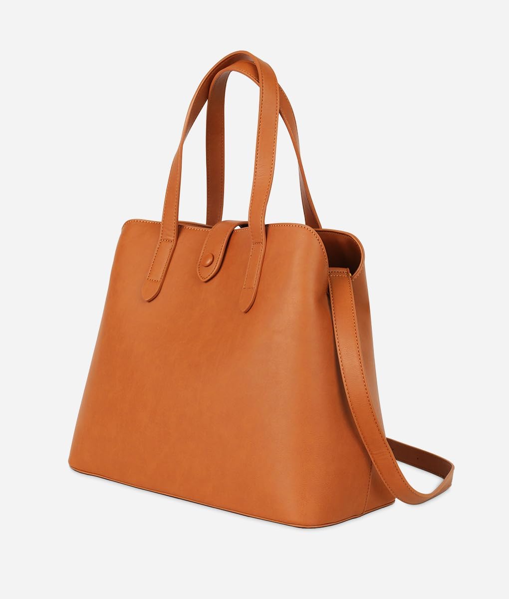 FAWN DESIGN Satchel Diaper Bag (Modern and Minimalist Travel Diaper Satchel to Hold Baby Essentials)