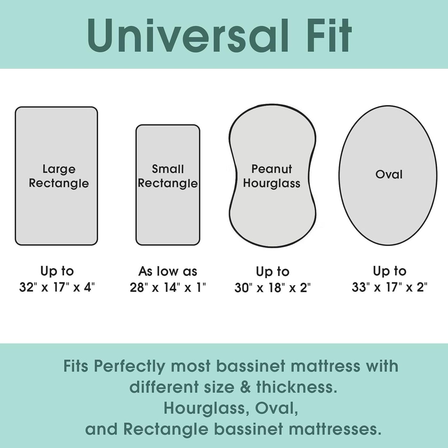 Stretchy Bassinet Sheet Set BROLEX 2 Pack Snug Fitted Cradle Fitted Sheets for Bassinet Pads/Mattress, for Boys Girls,Unisex,Ultra Soft Breathable,Arrow Owl