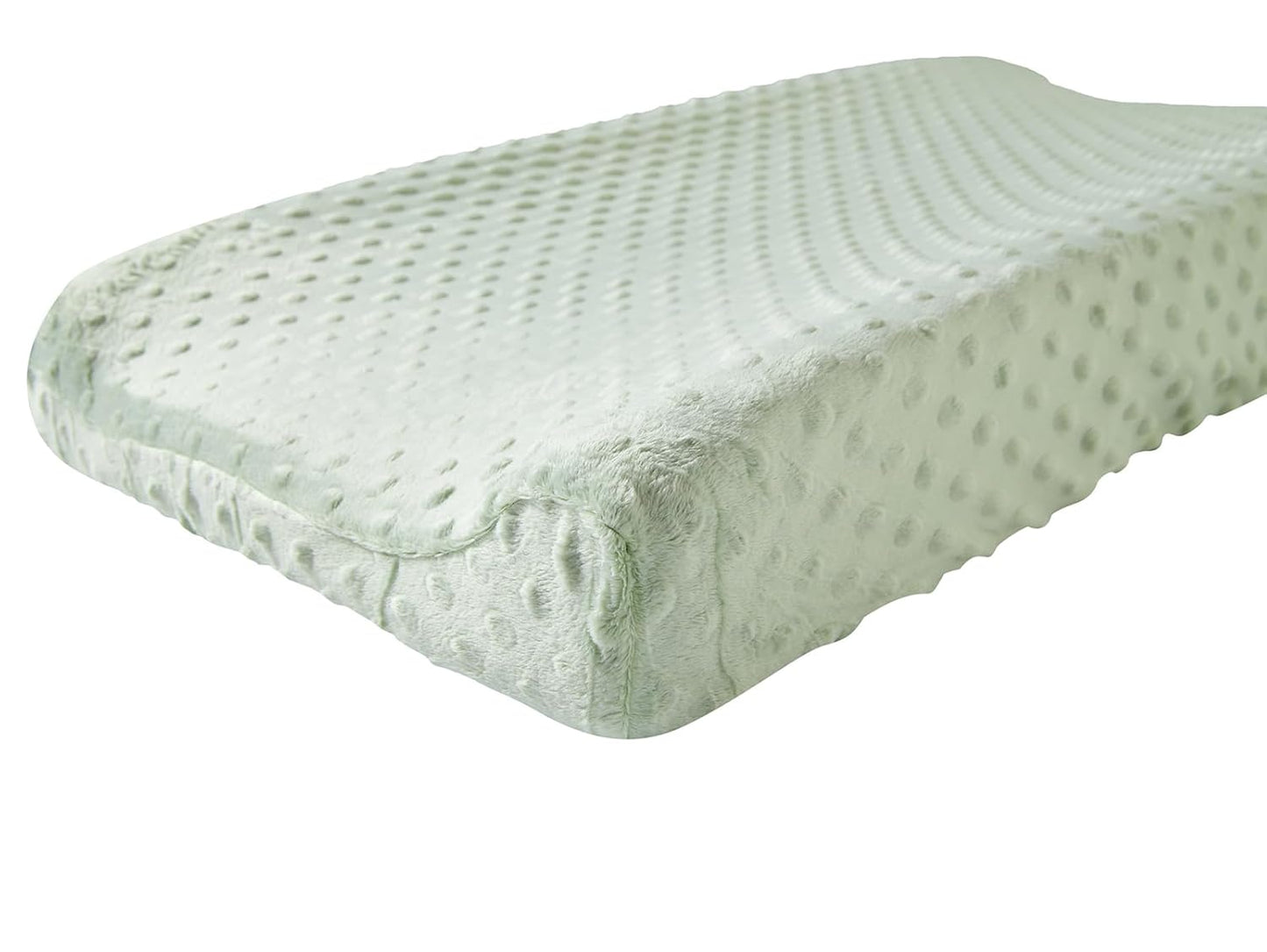 Changing Pad Cover Super Soft Dots Skin-Friendly Breathable Wipeable Changing Table Sheets for Baby Boy and Baby Girl (Bay)