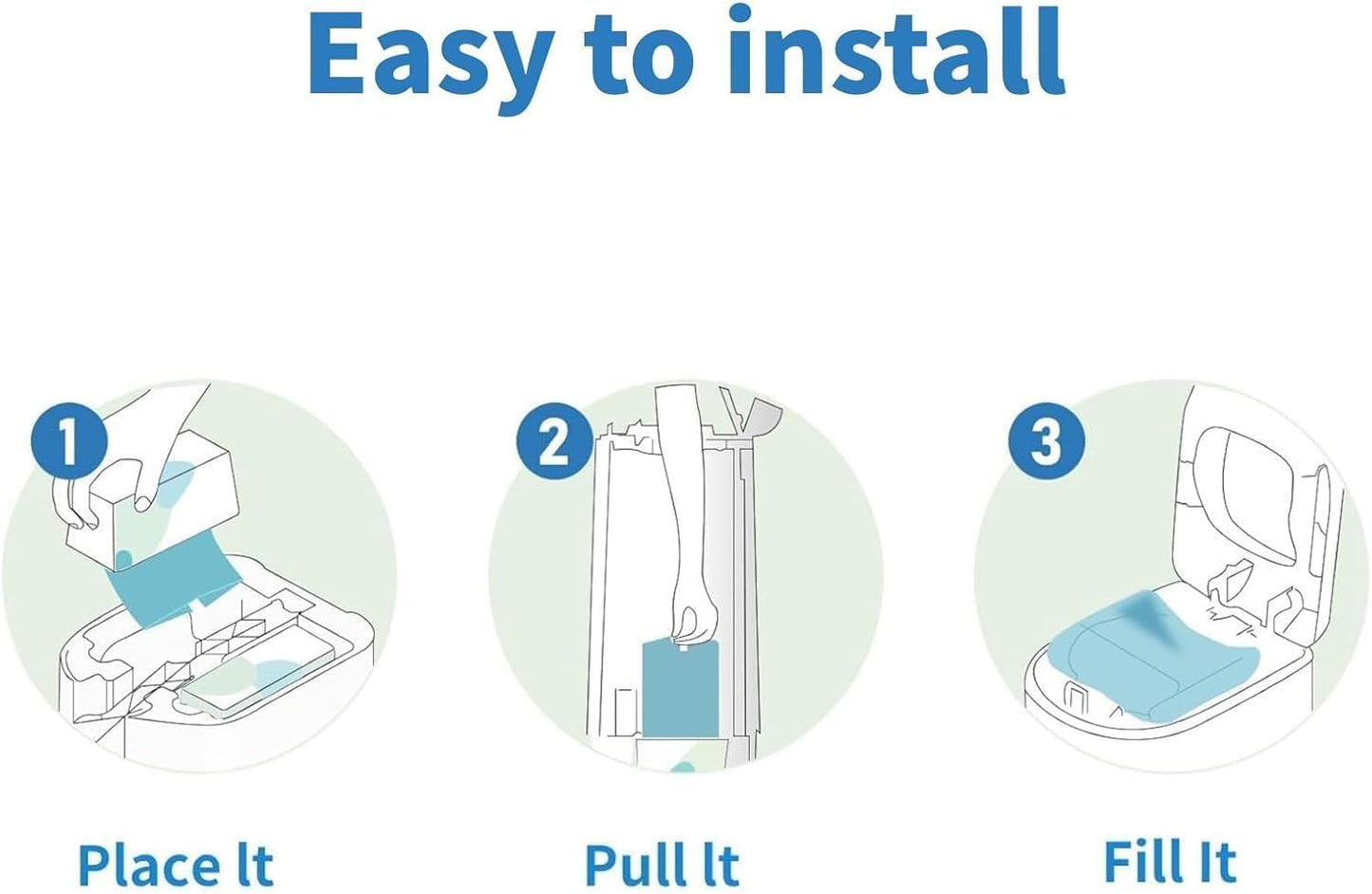 Diaper Pail Refills Bags with 30 Bags, Compatible with Genie Easy Roll Signature Diaper Pail and Platinum Diaper Pail, 7-Layer Odor-Barrier Technology, 4 Pack (120 Bag)