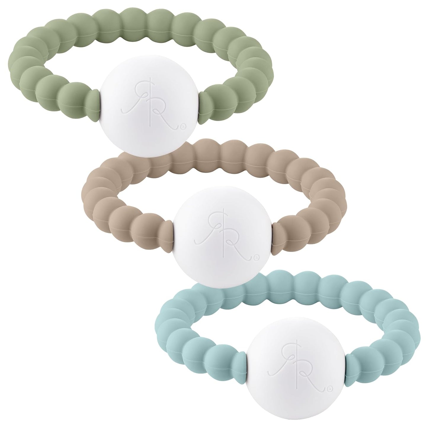 Ryan and Rose Cutie Teether Rattle (Scout (3 Pack))