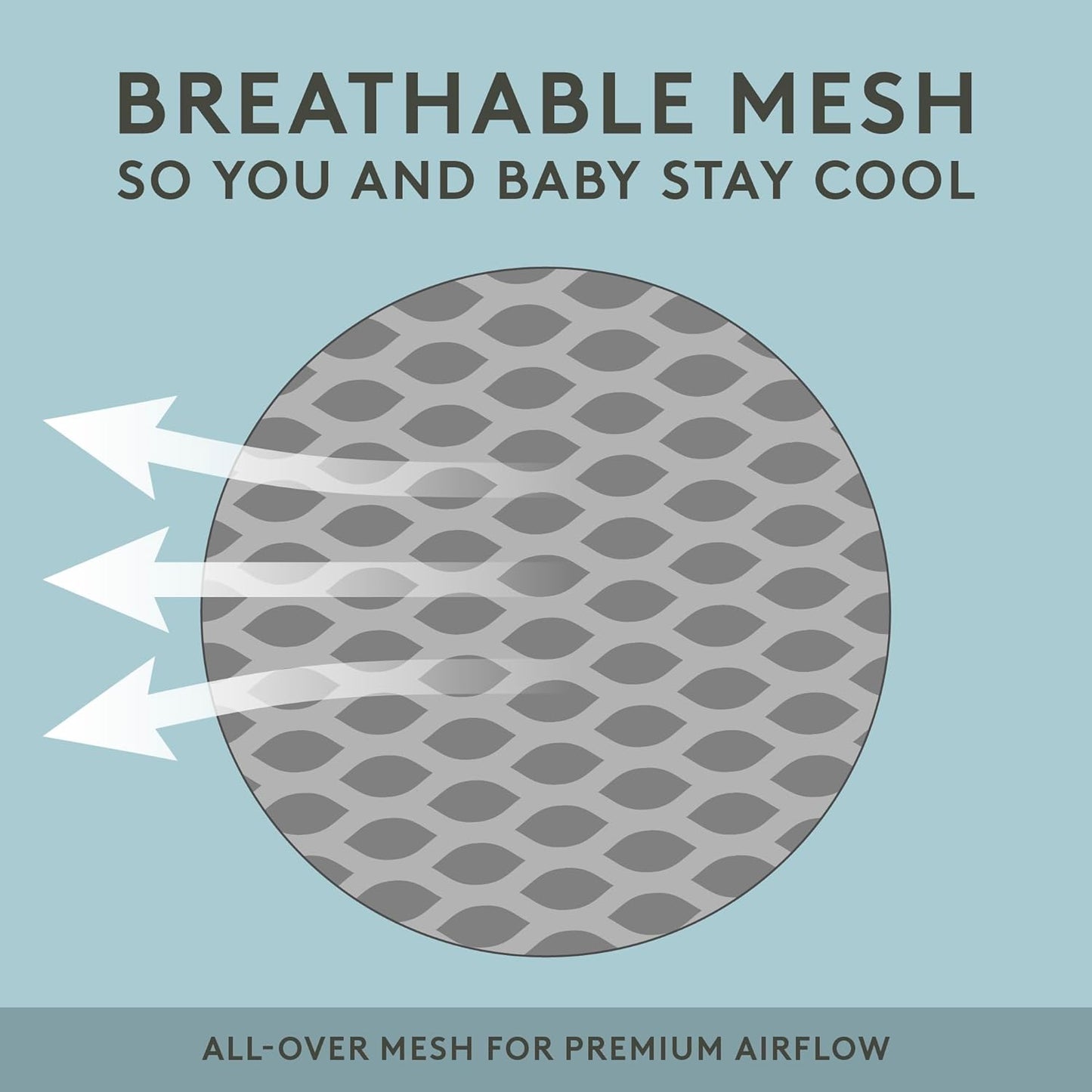 Baby Tula Explore Carriers - Breathable Baby Carrier Newborn to Toddler - Adjustable Toddler Carrier - Multiple Ergonomic Positions Front and Back - Ergonomic Fit for 7-45 lb - Mesh, Beyond