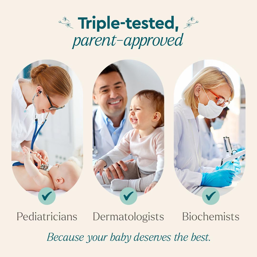 Puracy Shampoo & Body Wash for Children - Perfect Skin, Pure Ingredients - with 12 Fruit & Vegetable Extracts for Silky Smooth Skin, Gentle Lavender Chamomile, 98.8% from Mother Nature 48 fl oz