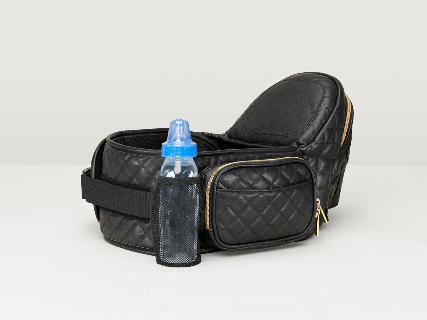 Tushbaby The Original Premium Quality Hip Seat Carrier – Safety-Certified Baby & Toddler Carrier with Secure Safety Buckles, No-Flimsy-Foam Design, Storage Pockets & Nursing Pillow. 0–3 yrs