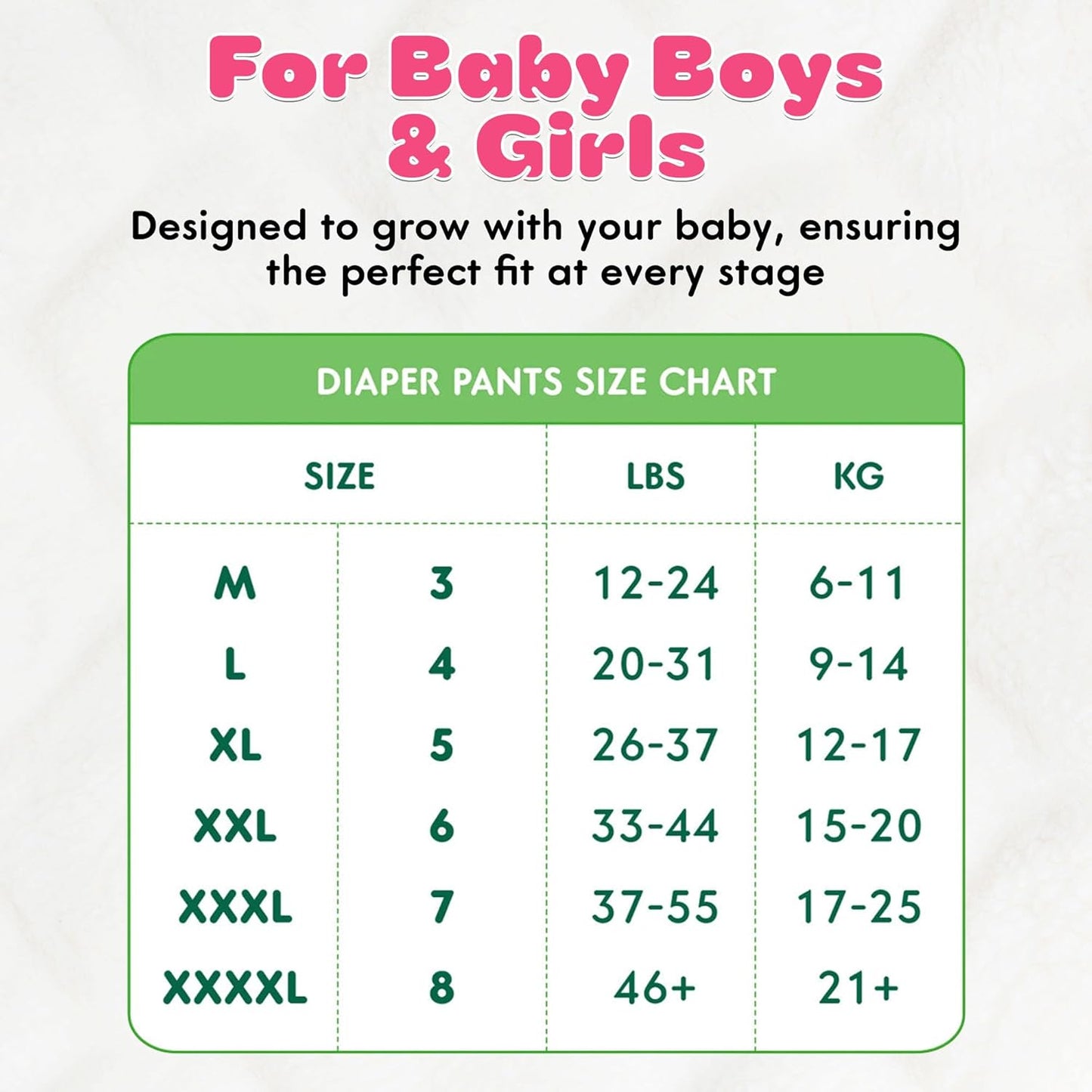 MANEKI Size 4 Diaper Pants, Overnites Size 4 (20-31 lbs), 44 Count, Pull-Ups Style, Sensitive Skin, Super Absorbent