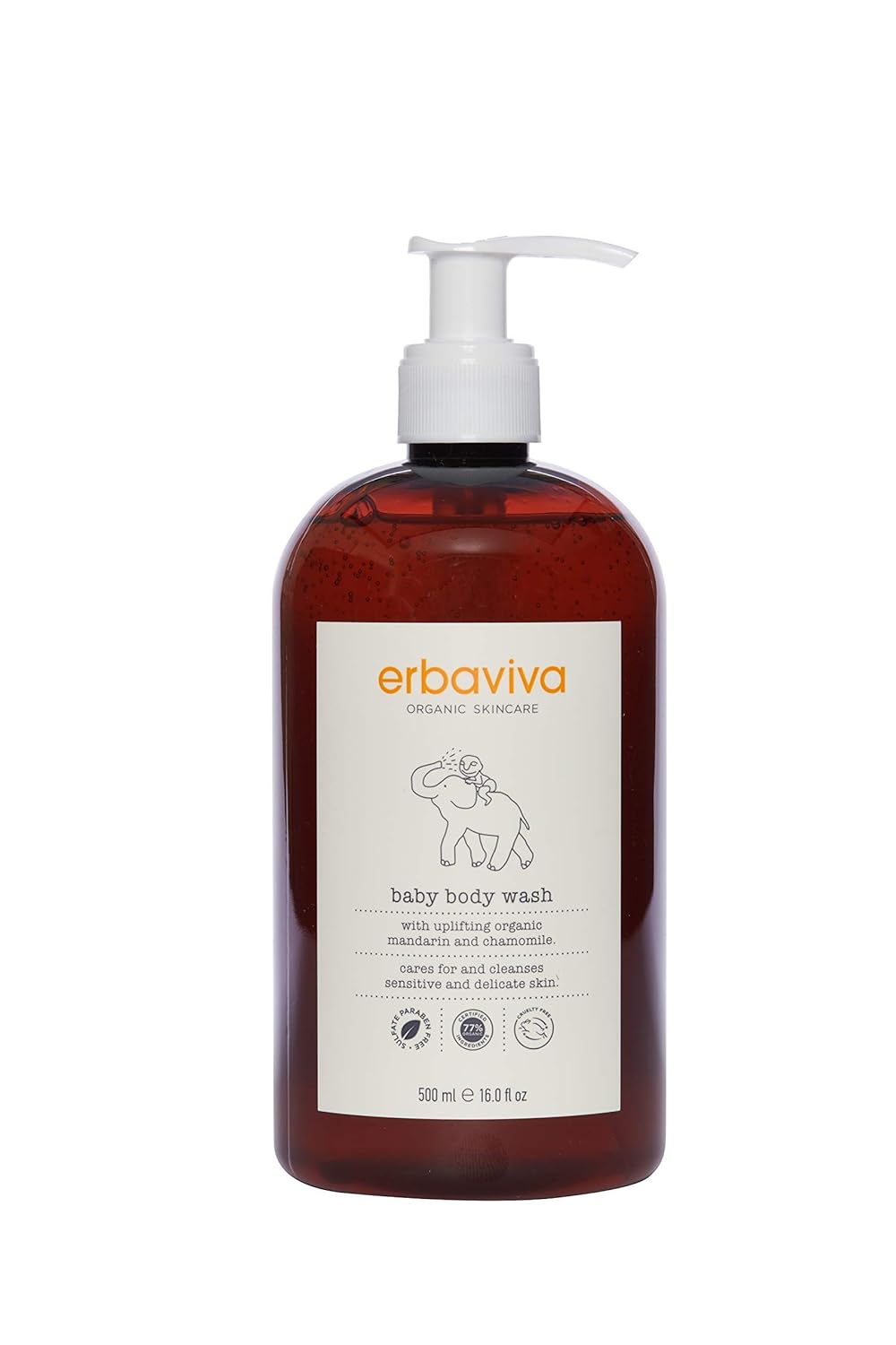 erbaviva Baby Body Wash 16 Fl Oz