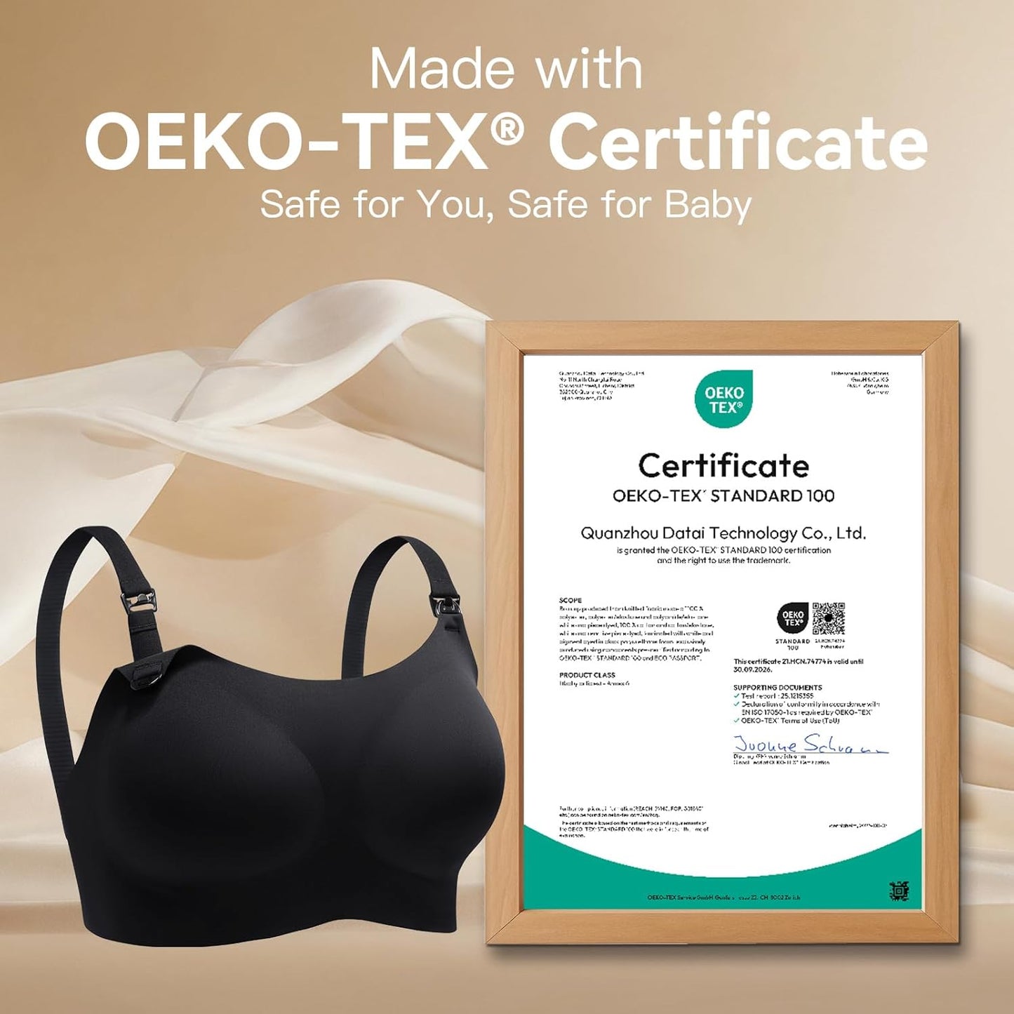 Nursing Bras for Breastfeeding, Leakproof Seamless Comfort Maternity Bras for Pregnancy Sleep with Extra Extender