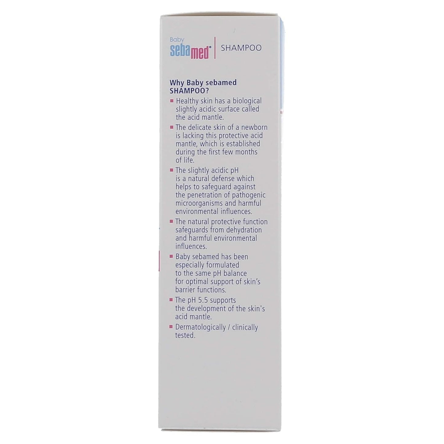 SEBAMED Children's Baby Shampoo Extra Mild Cleanser for Delicate Baby Hair and Scalp (250mL)