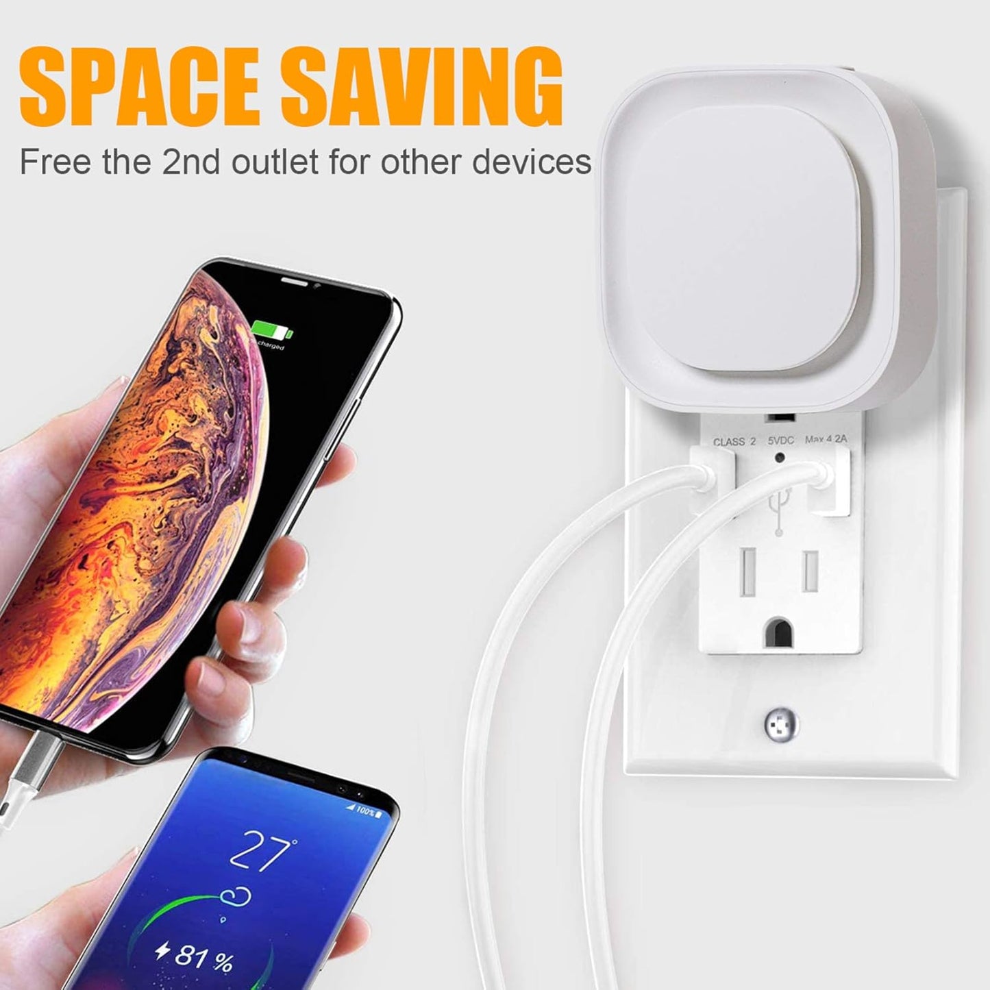 4 Pack Daylight White Night Light, Gentle Eye-Care with Dimmable Wide-Glow & Indirect Reflection, Auto Dusk to Dawn Sensor, Plug in for Kitchen Counter, Garage Workshop, Laundry, Hallway