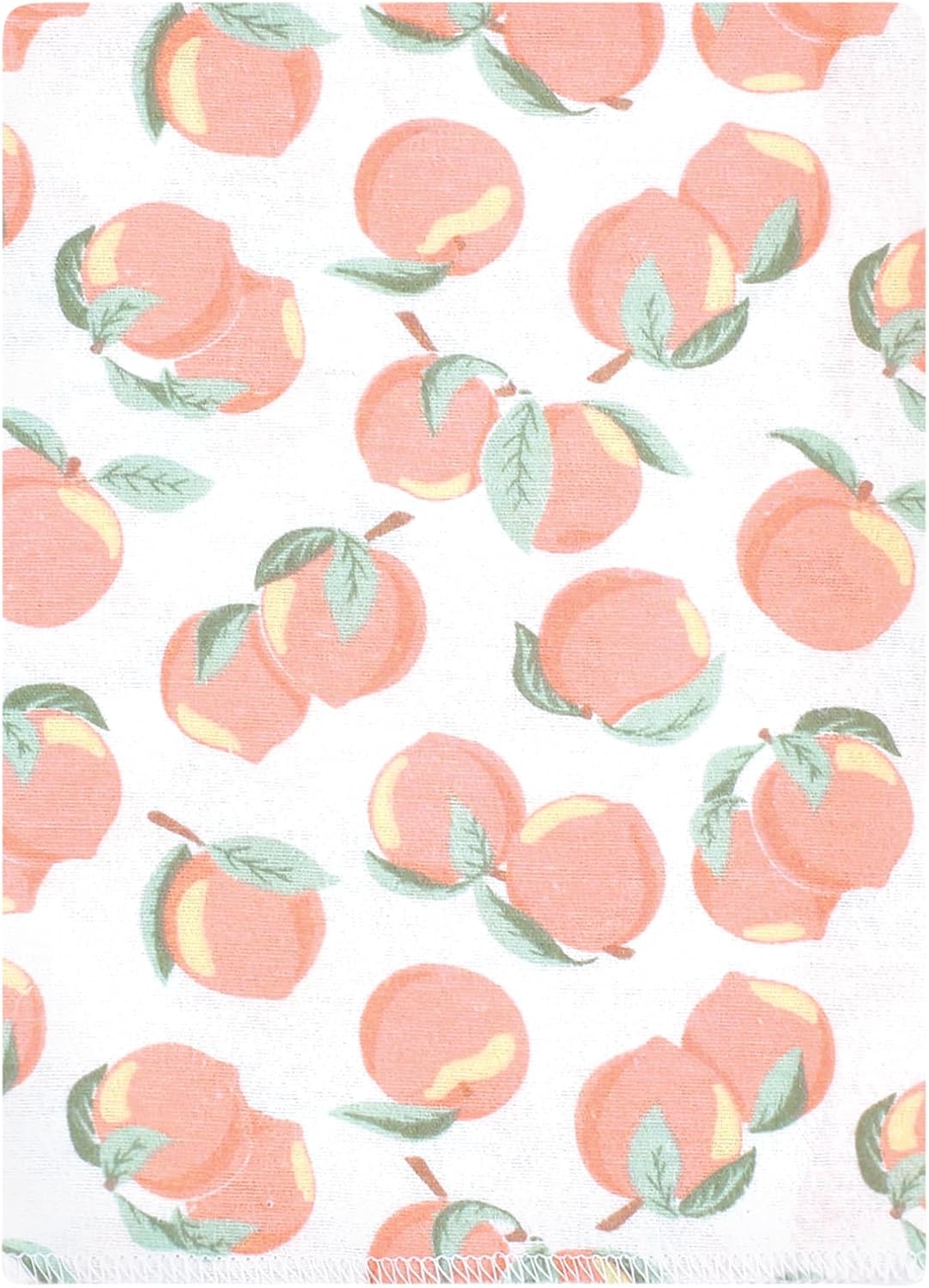 Luvable Friends Hudson Baby Flannel Burp Cloths 12pk, Peach