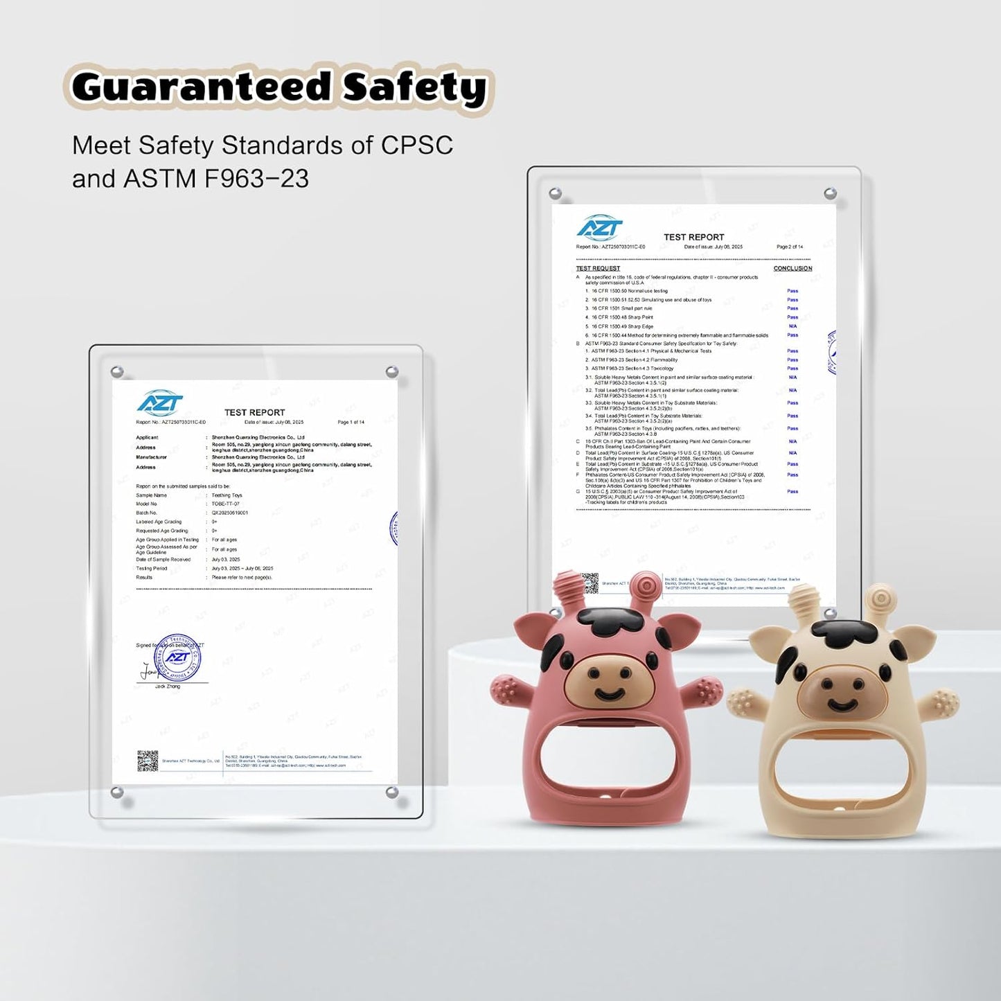 2 Pack Baby Teething Toys for 3-6 6-12 Months, Food Grade Silicone Infant Teether Mitten, Baby Essentials Teething Relief, Newborn Essentials Chew Toys for Sucking Needs