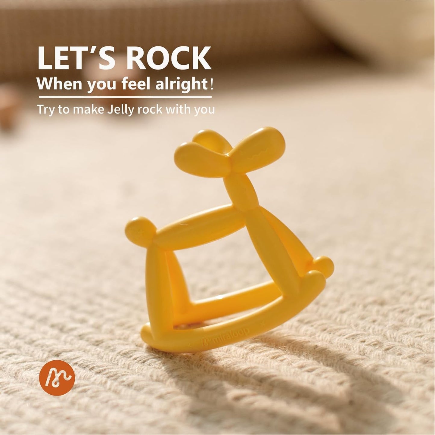 Teething Toys for Babies 0-6 Months, Jellydog Teethers for Babies 6-12 Months, Never Drop Food Grade Silicone Toddler Toys, Festivals Baby Basket Stuffers, Baby Boy Gifts, Cyan Blue