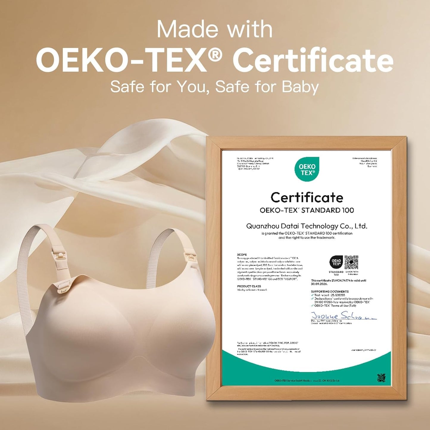 Nursing Bras for Breastfeeding, Leakproof Seamless Comfort Maternity Bras for Pregnancy Sleep with Extra Extender