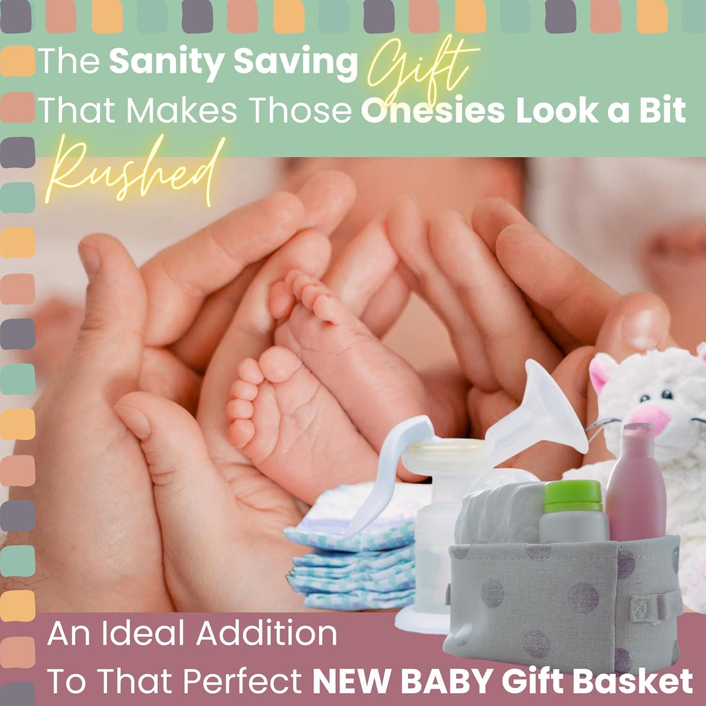 Teething Toys for Babies Age 0 to 6 Months - Baby Elefun 5X Pain Relief Smart Teether - Zero Developmental Delay Silicone Baby Teething Toy Ring - Cute Infant Shower Gift Chew Toy for Babies