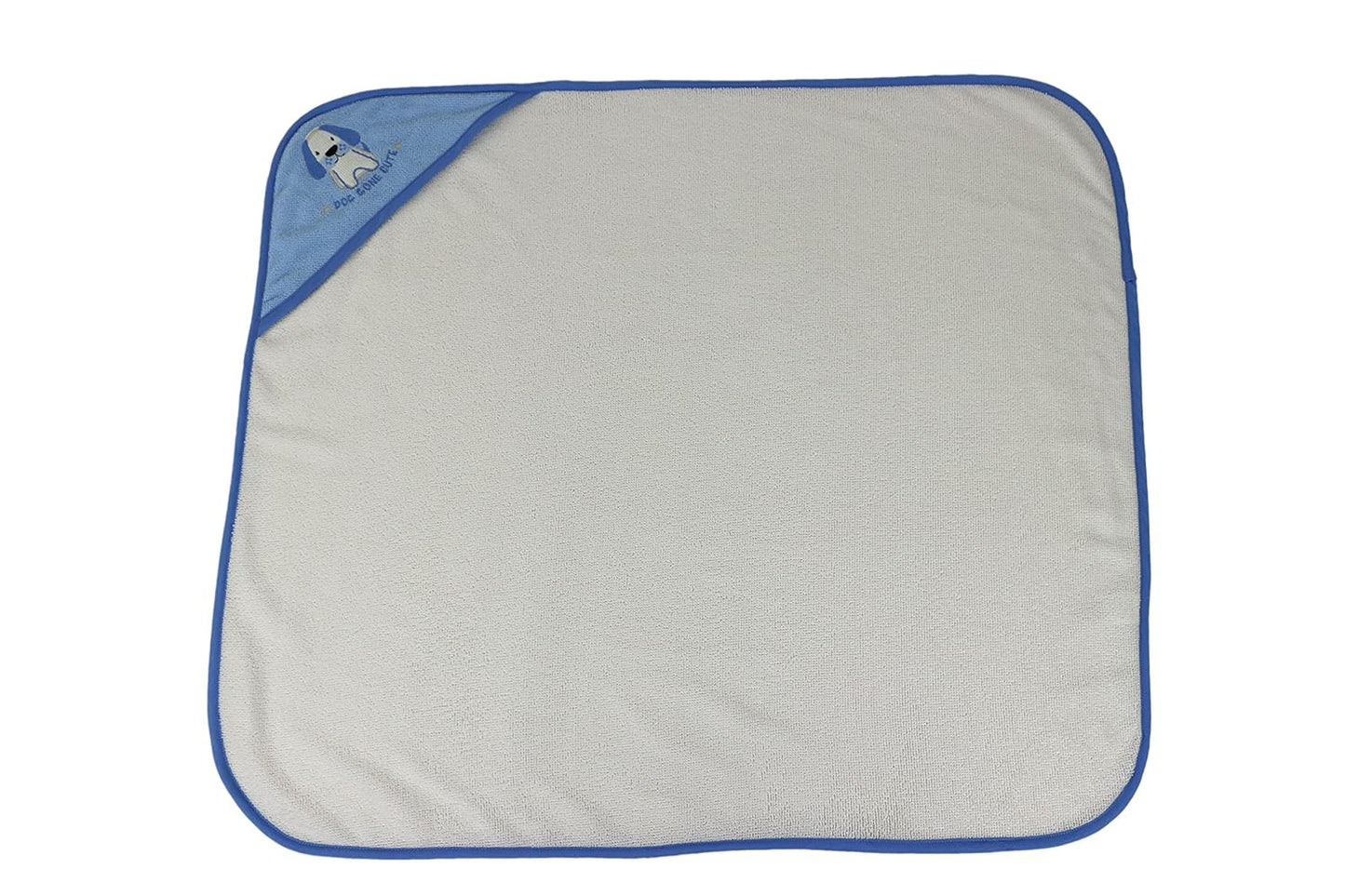 Cudlie Buttons & Stitches Baby Boy 3 Pack Rolled/Carded Hooded Towels in Dog Gone Cute Print, GS71722
