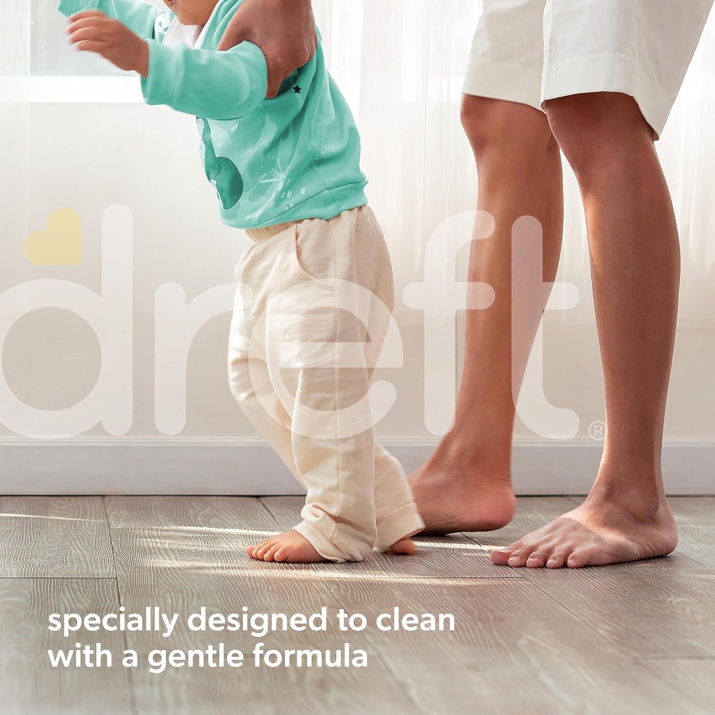 Dreft Stage 2 Active Baby Liquid Laundry Detergent, Helps Remove 99% of Baby Food Stains, Hypoallergenic, 114 loads