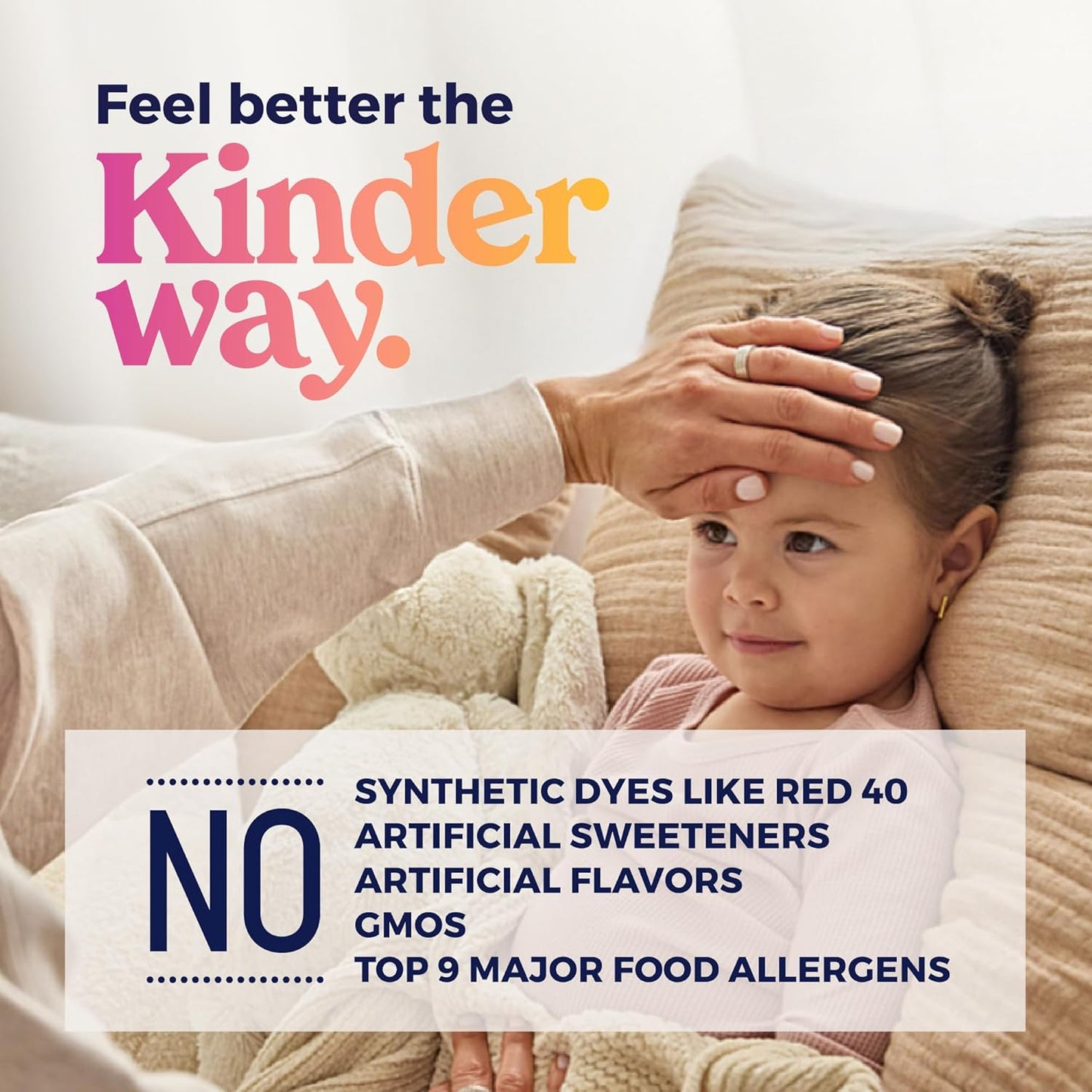 KinderMed Infants' Daytime Cough Plus, Organic Agave Syrup and English Ivy Leaf Extract, No Dyes, No Artificial Flavors or Sweeteners, Non-GMO, 2 Months+, Natural Cherry Flavor, 2 fl. oz (Pack of 2)