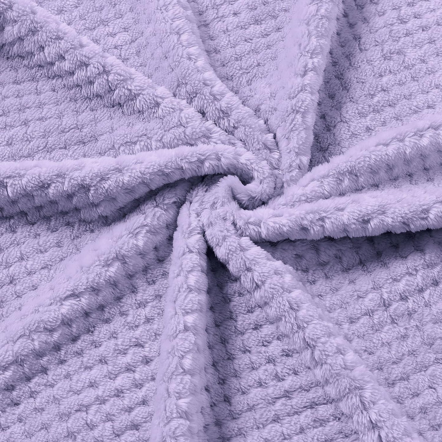 CREVENT 30''X40'' Cute Cozy Fluffy Warm Baby Blanket for Girls Infants Toddlers' Bedding Crib Cot Stroller, Baby Shower Birthday Newborn's Gift - Purple Crown 75X100cm