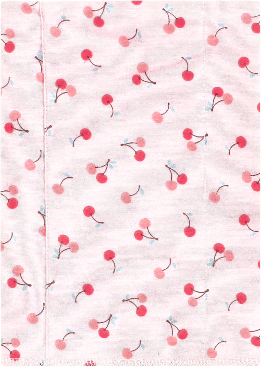 Luvable Friends Hudson Baby Flannel Burp Cloths 4pk, Sweet Cherries