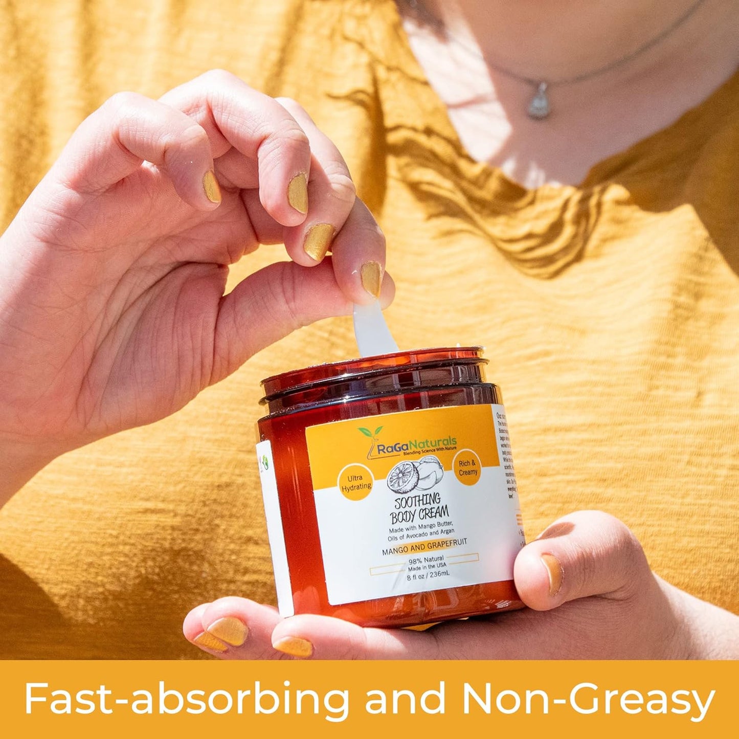 RaGaNaturals Tropical Body Lotion 16fl oz and Body Cream 8fl oz, Ultra Hydrating Moisturizer for Women, Men, Babies and Kids.