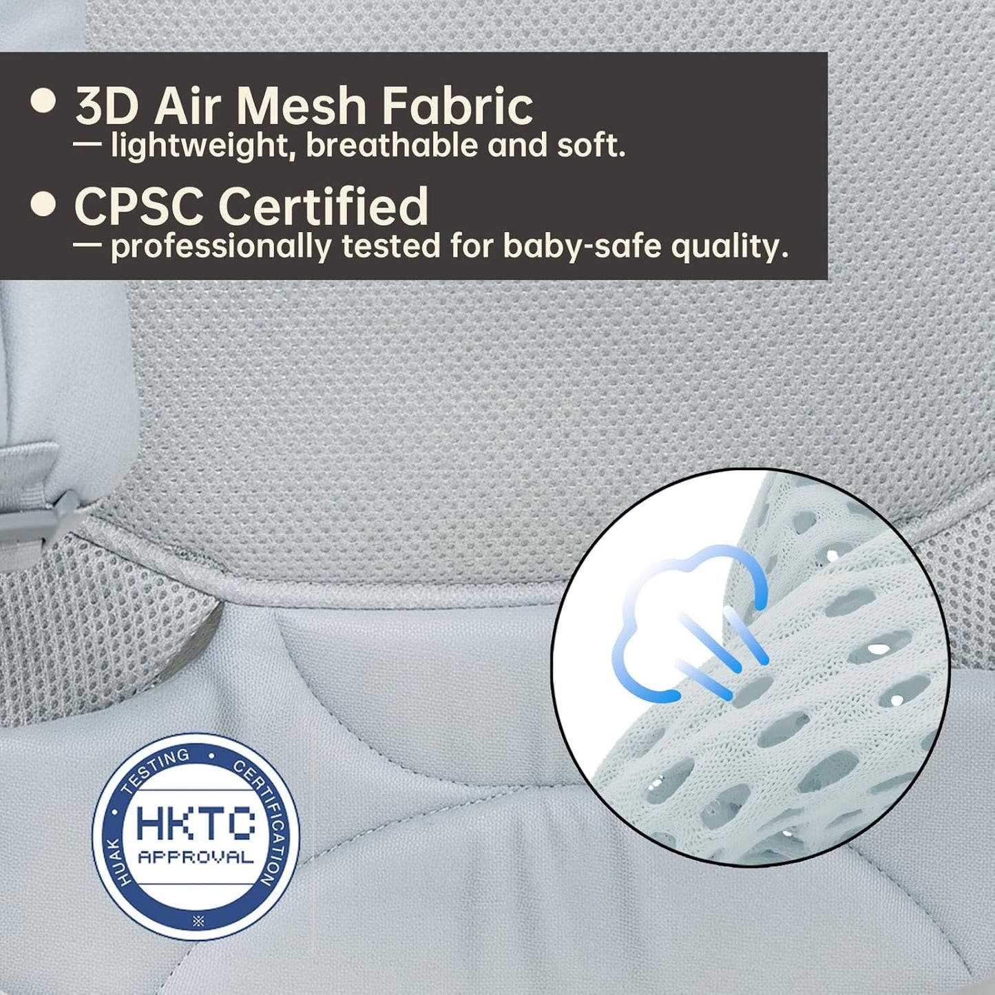 Baby Carrier for Newborns to Toddlers, Adjustable, Ultra-Soft and Weightless, Ergonomic Baby Carrier with Head Support, Baby Travel Gear, Baby Essentials (Blue)