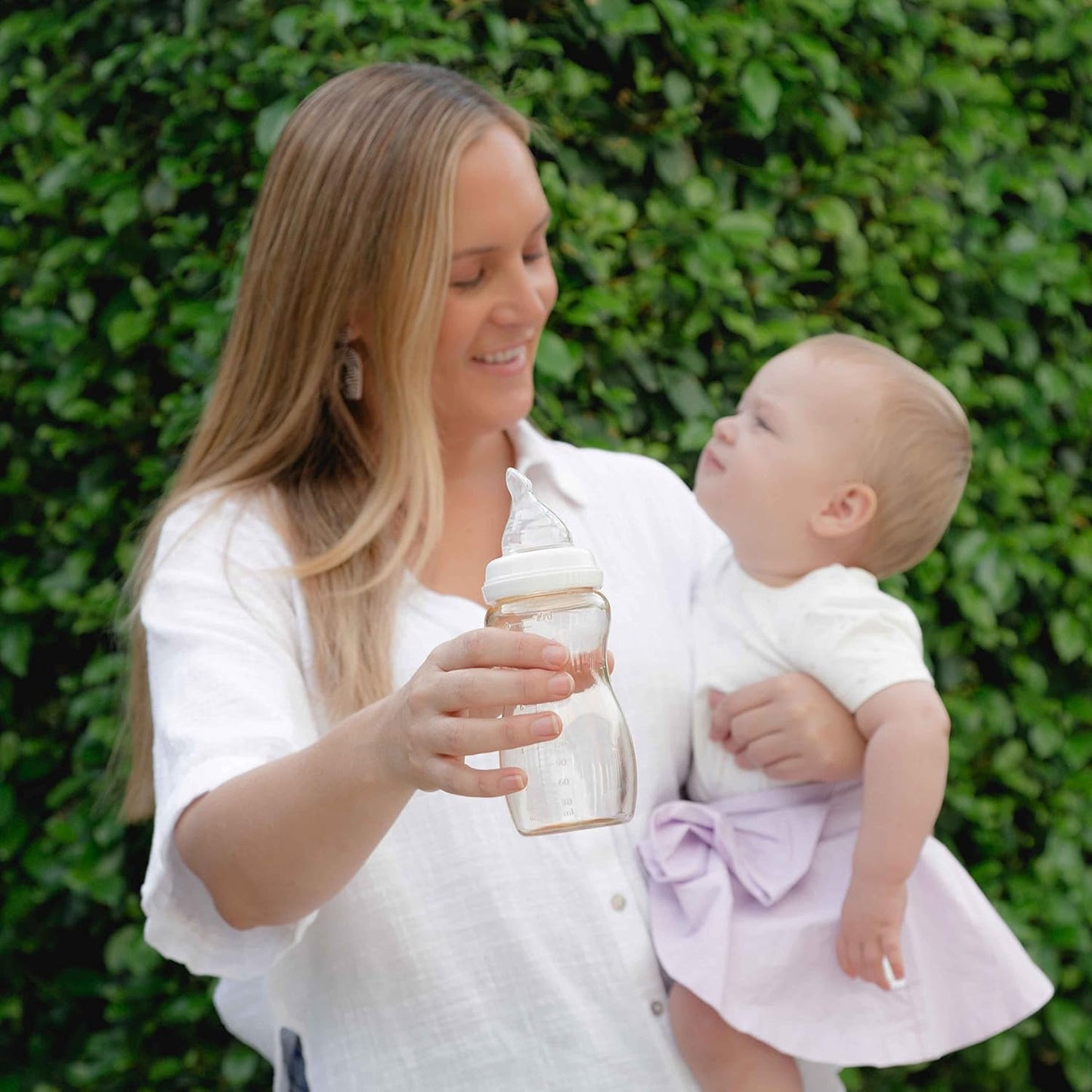 Minbie 9 - Months + Breastfeeding Baby Bottle - Anti Colic & Reflux, PPSU BPA Free