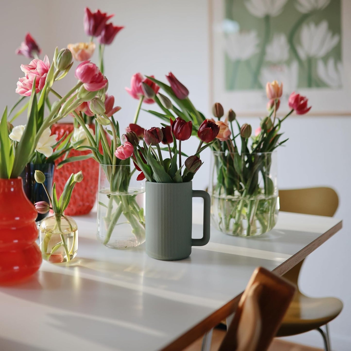 mushie Baby Bath Rinse Cup | 100% Food Grade Silicone | Shampoo & Body Washing Rinser Cup for Kids (Dried Thyme)