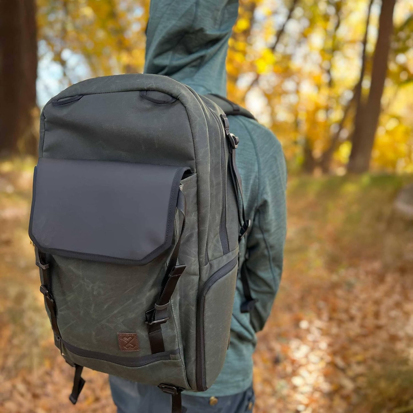 5 in 1 Tactical Adventure Proof Hiking Backpack and Diaper Bag, Travel, Lightweight, Cooler for Storing Milk, Convertible Handles, Durable, Changing Pad included