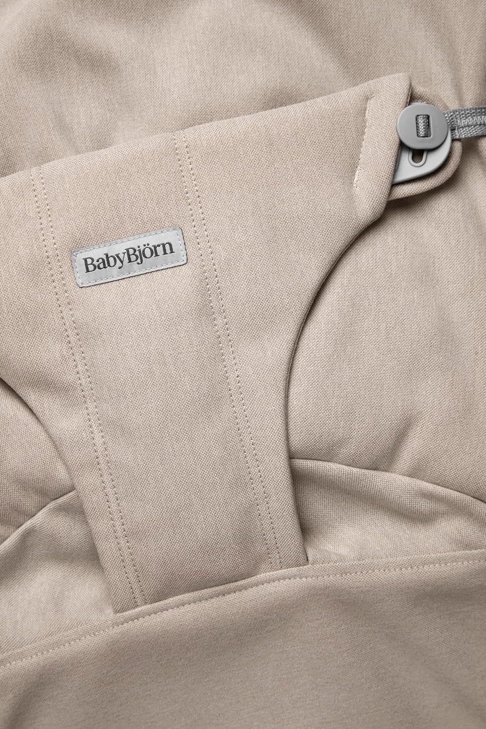 BabyBjörn Bouncer Bliss, Woven Mélange, Light Beige | 2-in-1 Adjustable Baby Bouncer Seat and Toddler Chair, Newborn to Toddler (8-29 lbs), 4 Positions, Lightweight & Portable