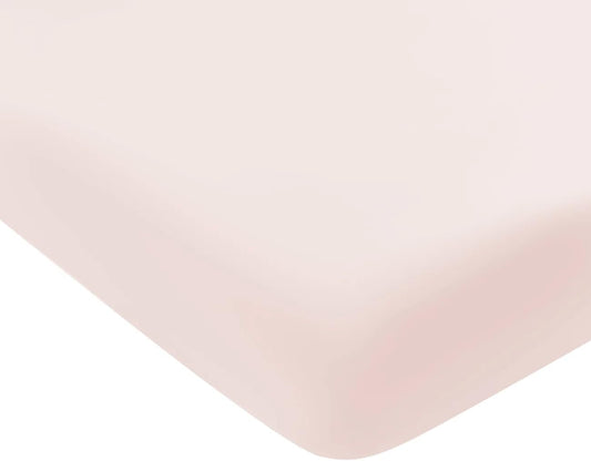 Blush Crib Sheet by Kyte Baby
