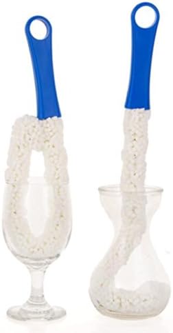 Long Bottle Brush Cleaner for Narrow Neck Bottles, Flexible Foam Bottle Cleaning Brush for Water Bottles, Vases, Baby Bottles, and More