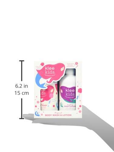 Luna Star Naturals Klee Kids Regal Body Wash and Dazzling Body Lotion Duo Set