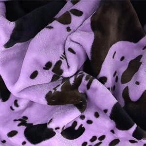 Twin Size Purple Blanket Soft Cozy Lightweight Fleece Throw for Bed Couch Sofa All Season Home Decor 60x80 Inches