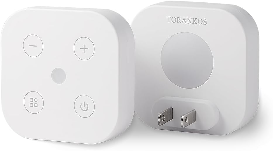 2 Pack Very Dim Sleep Night Lights Plug into Wall, Sleep Light for Kids and Adult, Bedroom Night Light, Light Sensor, LED, Dimmable, Warm Soft Light Plug in Night Light