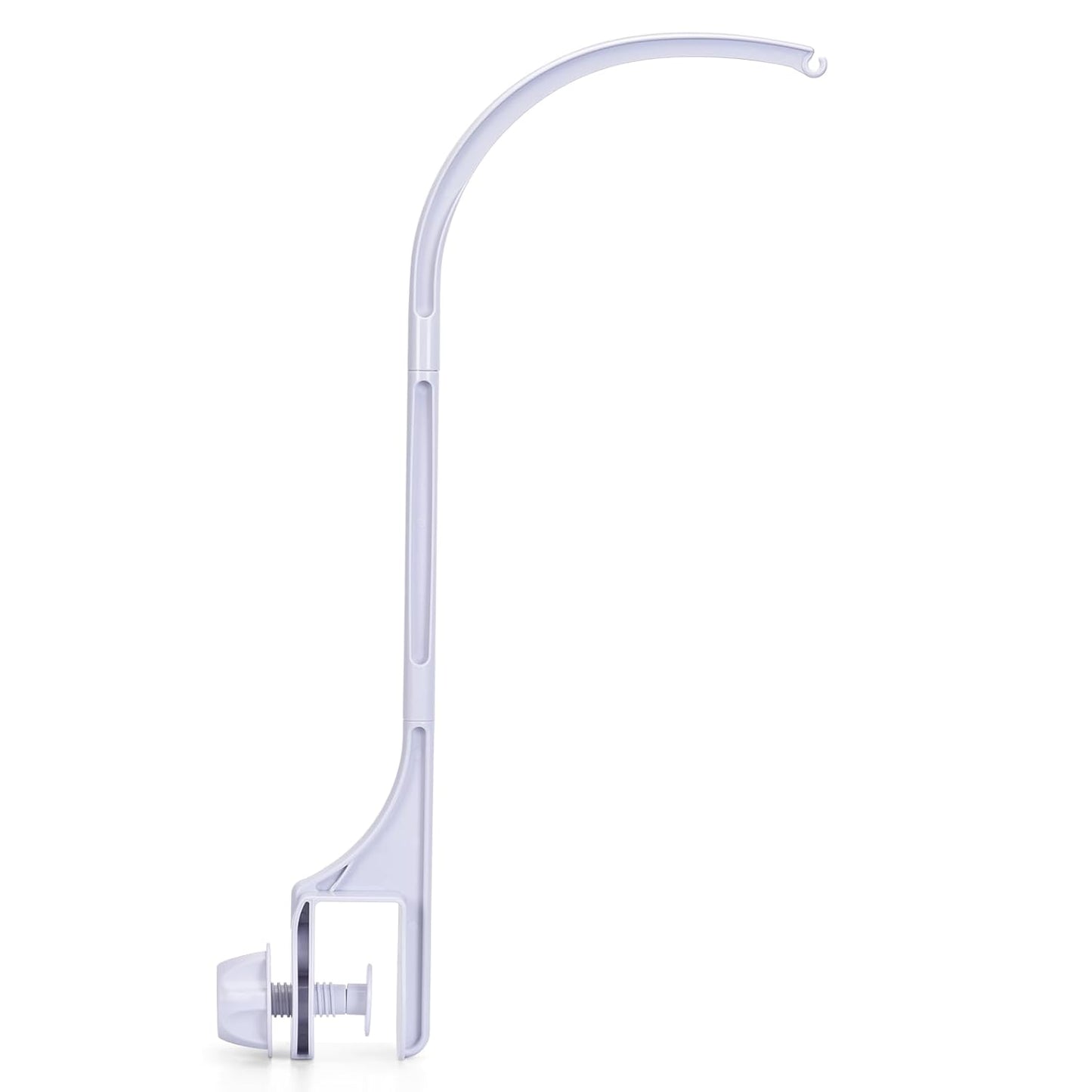 24 inch Crib Mobile Bed Bell Frame arm Bracket, Double nut Screw Fixing Frame -DIY Toy Decoration Bracket(Wind Chime-1)