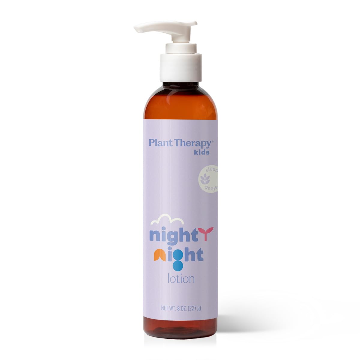 Plant Therapy Kids Nighty Night Lotion 8 oz Helps Promote Restful Sleep, Softens & Soothes Skin, Perfect for Nighttime Wind-Down