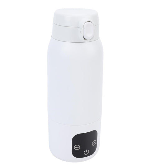 Fockety Baby Milk Warmer, 500ML Large Capacity Portable Bottle Warmer Leakage Travel Baby Milk Heater for Breastmilk and Formula