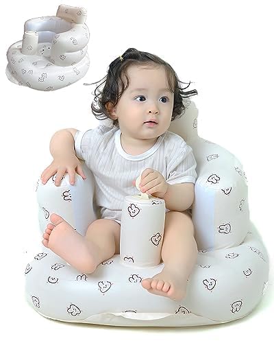 Inflatable Baby Seat for Babies 3 Months and Up,Inflatable Baby Chair,Blow Up Baby Chair,Baby Seats for Infants for Sitting Up