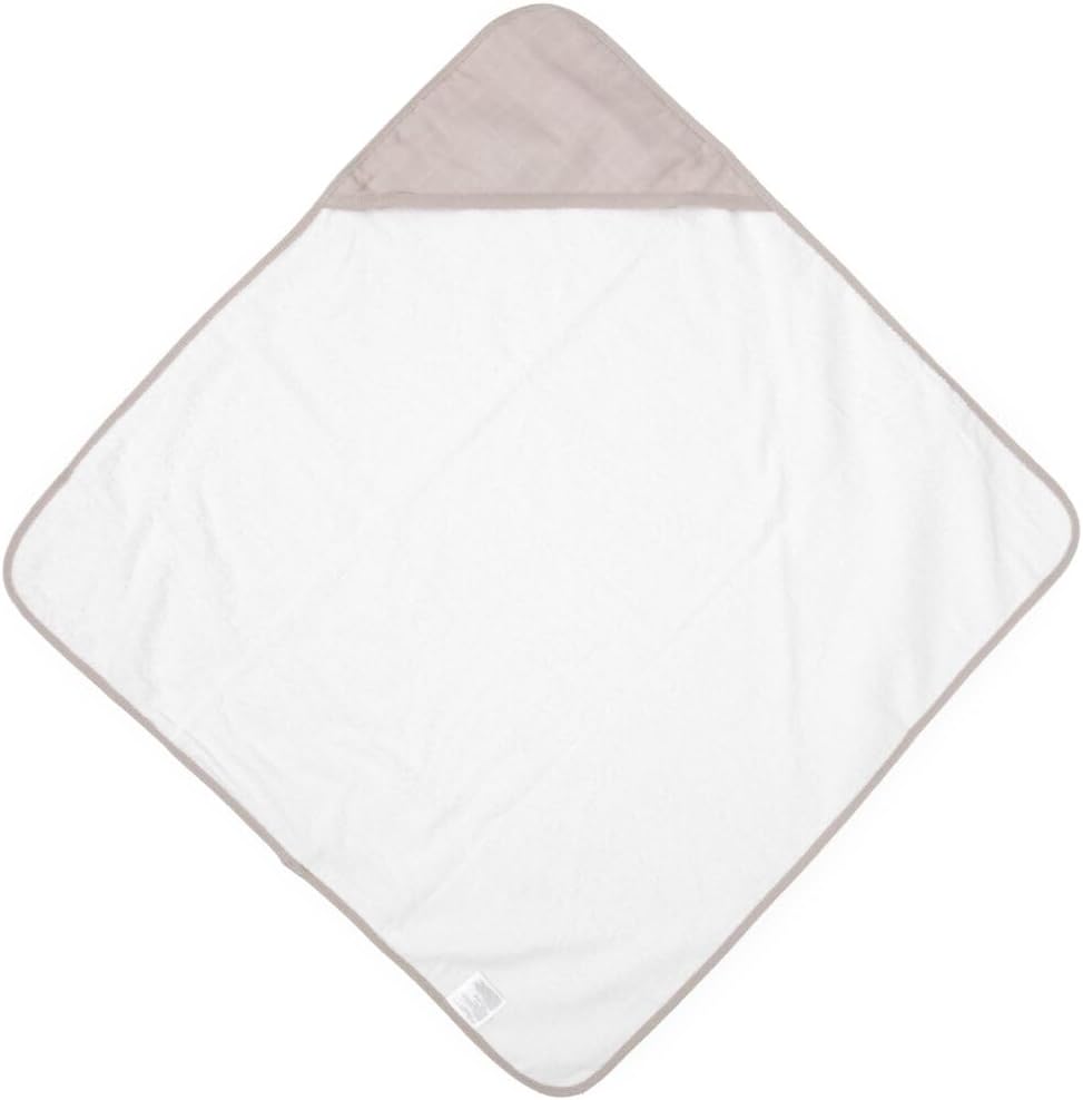 Little Unicorn Premium Infant Hooded Bath Towel| Soft & Absorbent Cotton & Terry Fabric for Newborns (Porpoise)