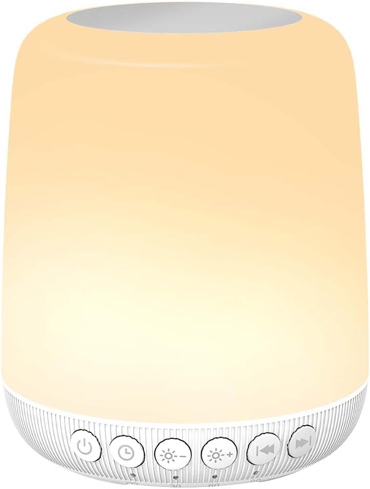 Night Light LED Touch Night Dimmable with 20 Levels of Brightness 4 Timer Rechargeable Battery for Bedroom Baby Nursery Living Room Home for Kids and Adult Breastfeeding Sleep Aid White