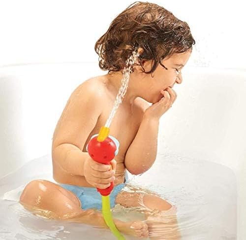 Yookidoo Baby Bath Toy (Ages 1-3)- Submarine Spray Whale With Hand Pump and Hose - Mold Free Battery Operated Toddler Water Toy with Easy to Grip Hand Shower- Make Bath Time Magical For Infants & Baby