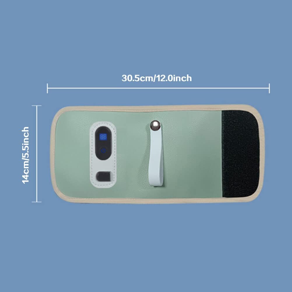 USB Milk Warmer Bag, Portable Bottle Warmer with Temperature Display for Travel Camping, 5 Temperature Adjustable Portable Baby Bottle Warmer