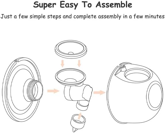 Wearable Breast Pump Accessories Replacement Parts Silicone Diaphragm Compatible with Momcozy CPPSLEE TSRETE HAUTURE eulumap S12 S9 S10 S10Pro S12A S13 S15