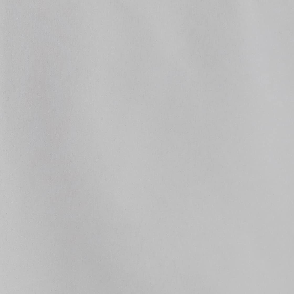 Amazon Basics Lightweight Pleated Bed Skirt, Queen, Light Grey, Solid