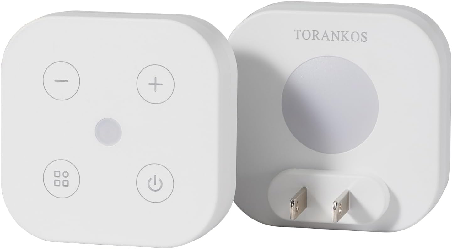 2 Pack Red Light Night Light Plug in Wall, Blue Purple Red Light Night Light, Dimmable, Kids, Adult, Bedroom, Bathroom, Hallway, Kitchen