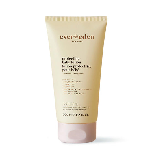 Evereden Protecting Baby Lotion for Newborn 6.7 oz. | Lightweight & Non-Greasy Toddler Lotion | Clean & Gentle Baby Care | Non-toxic & Fragrance Free | Made with clean ingredients